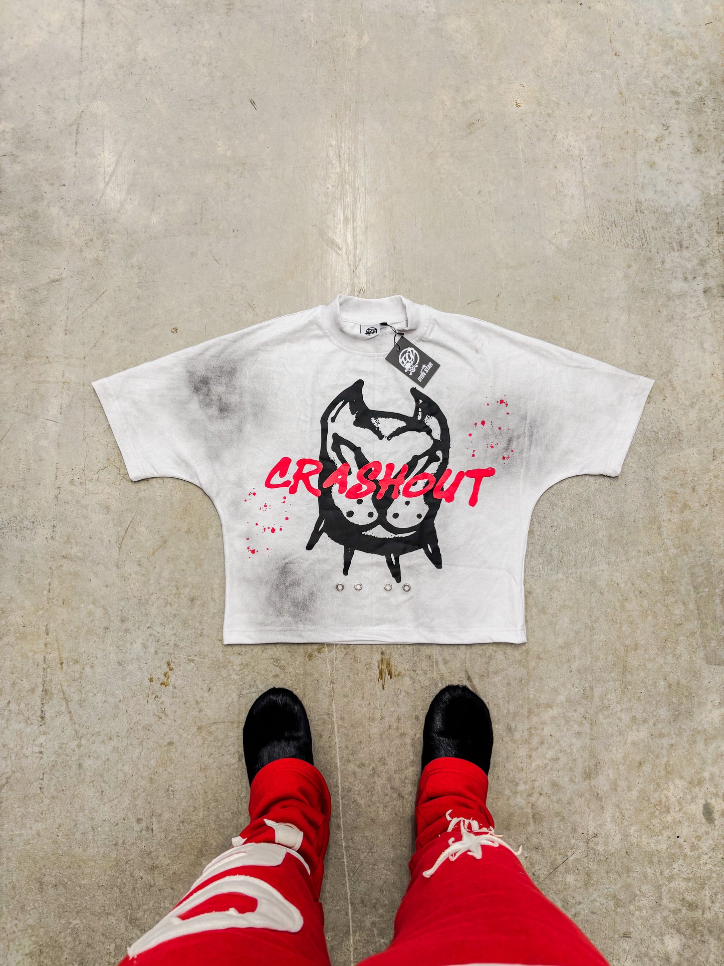 Fod “I WANNA CRASHOUT” TEE